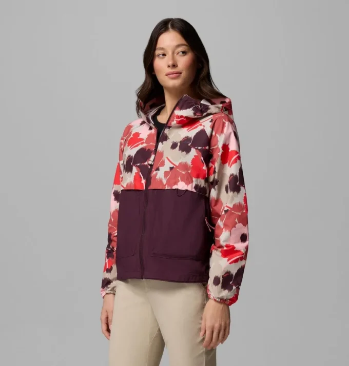 Cortavientos estampado Spire Valley™ para mujer Cortavientos estampado Spire Valley™ para mujer