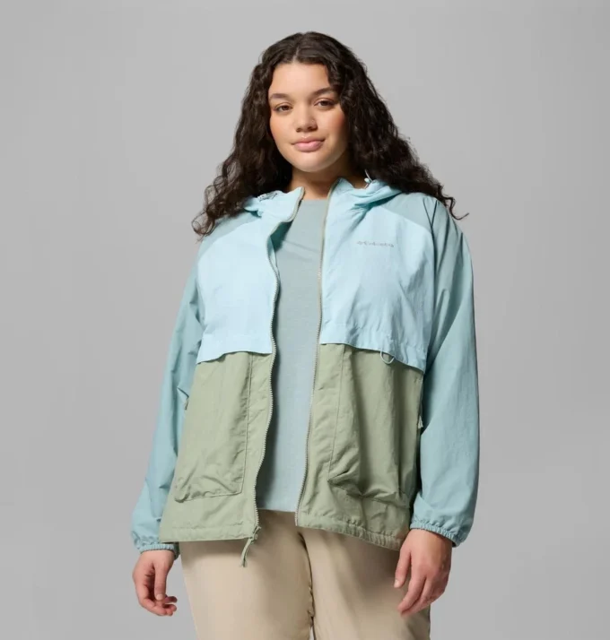 Cortavientos Spire Valley™ para mujer – Tallas grandes Cortavientos Spire Valley™ para mujer – Tallas grandes