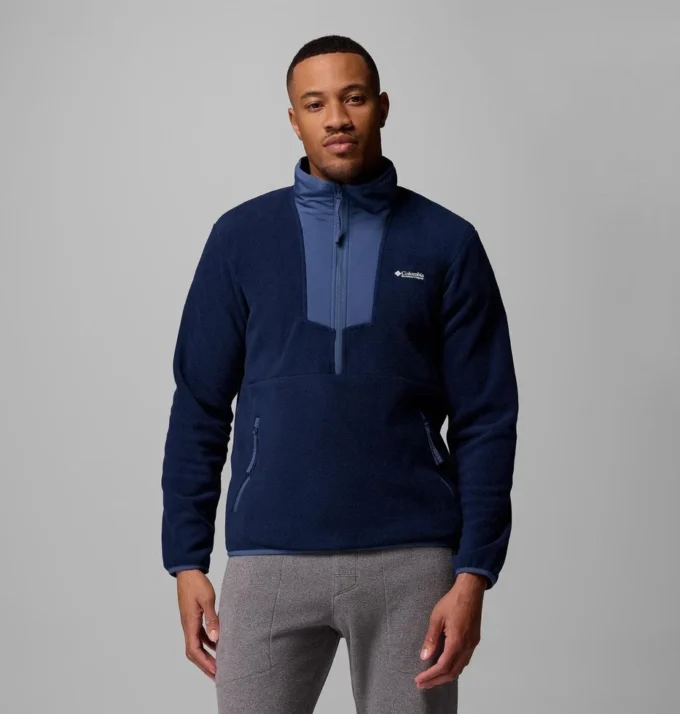 Forro polar con media cremallera Sequoia Grove™ para hombre – Alto Forro polar con media cremallera Sequoia Grove™ para hombre – Alto