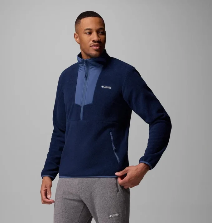 Forro polar con media cremallera Sequoia Grove™ para hombre – Alto Forro polar con media cremallera Sequoia Grove™ para hombre – Alto