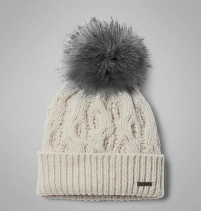 Gorro de punto trenzado con pompón Boundless Days™ para mujer