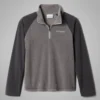 Jersey con cremallera de cuarto de manga larga Glacial™ Fleece para niño