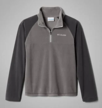 Jersey con cremallera de cuarto de manga larga Glacial™ Fleece para niño