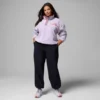 Jersey corto de felpa con medio botonadura Helvetia™ II para mujer – Talla grande Jersey corto de felpa con medio botonadura Helvetia™ II para mujer – Talla grande