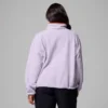 Jersey corto de felpa con medio botonadura Helvetia™ II para mujer – Talla grande Jersey corto de felpa con medio botonadura Helvetia™ II para mujer – Talla grande