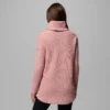 Jersey de cuello vuelto Holly Hideaway™ Waffle para mujer
