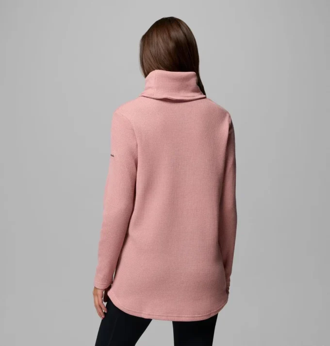 Jersey de cuello vuelto Holly Hideaway™ Waffle para mujer