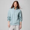 Jersey de felpa con media cremallera Aldermore™ para mujer