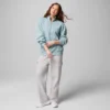 Jersey de felpa con media cremallera Aldermore™ para mujer