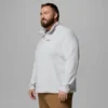 Jersey de felpa con media cremallera Lake Aloha™ para hombre – Talla grande Jersey de felpa con media cremallera Lake Aloha™ para hombre – Talla grande