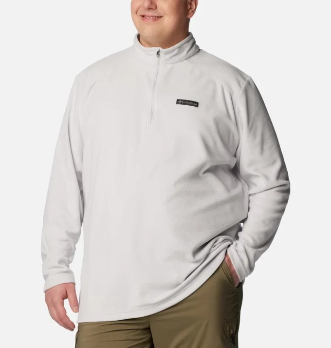 Jersey de felpa con media cremallera Lake Aloha™ para hombre – Talla grande Jersey de felpa con media cremallera Lake Aloha™ para hombre – Talla grande