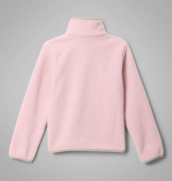 Jersey de felpa con medio botón a presión Helvetia™ II para niños