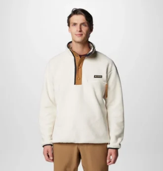 Jersey de felpa con medio cierre a presión Helvetia™ II para hombre