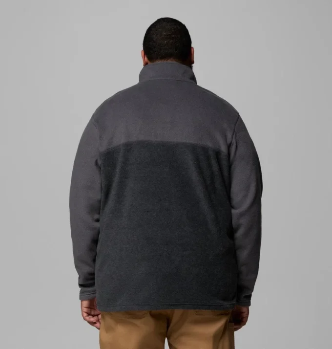 Jersey de forro polar con medio cierre a presión Steens Mountain™ para hombre II – Talla grande