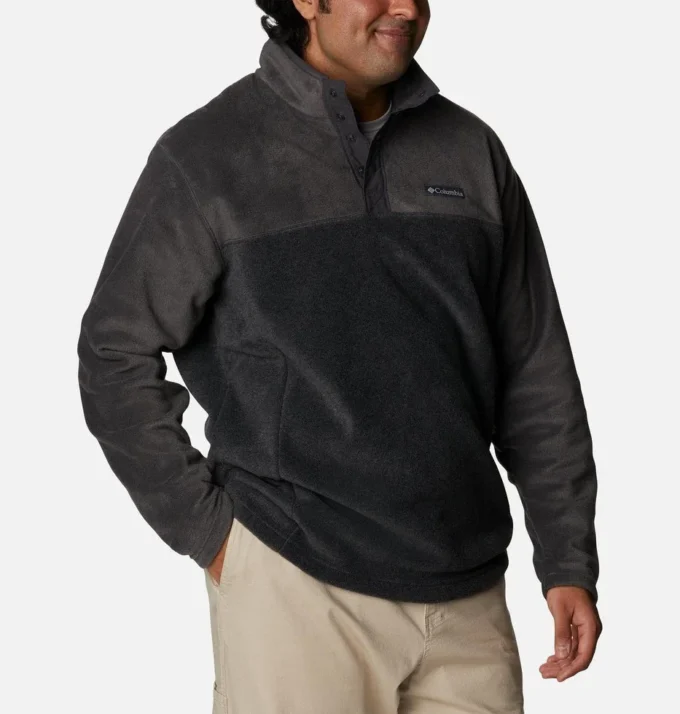 Jersey de forro polar con medio cierre a presión Steens Mountain™ para hombre II – Talla grande