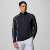 Jersey de golf con cremallera corta Shotgun para hombre Jersey de golf con cremallera corta Shotgun para hombre