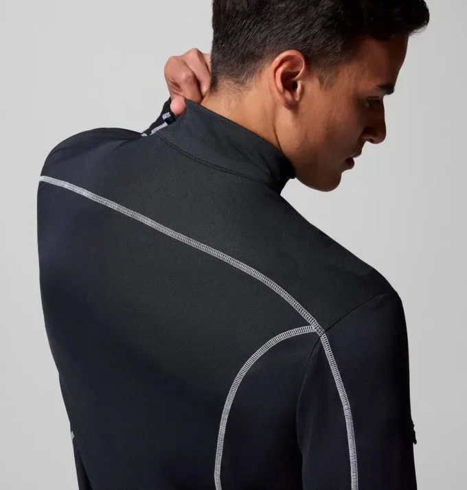 Jersey de golf con cremallera corta Shotgun para hombre Jersey de golf con cremallera corta Shotgun para hombre