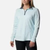 Jersey de golf con cremallera corta Shotgun para mujer