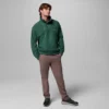 Jersey de hombre Sweater Weather™ de corte holgado con medio cierre de botones a presión