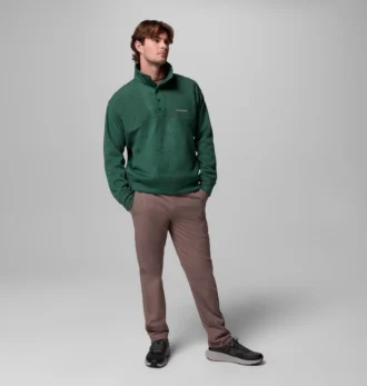 Jersey de hombre Sweater Weather™ de corte holgado con medio cierre de botones a presión