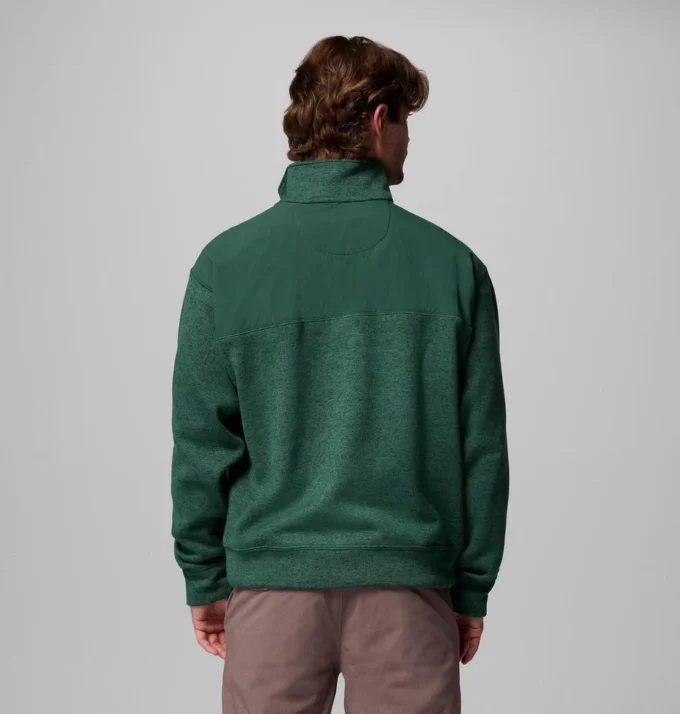 Jersey de hombre Sweater Weather™ de corte holgado con medio cierre de botones a presión