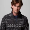 Jersey de hombre Sweater Weather™ II con estampado y media cremallera Jersey de hombre Sweater Weather™ II con estampado y media cremallera