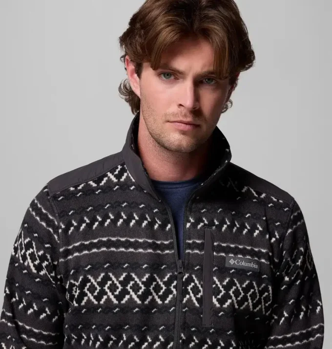 Jersey de hombre Sweater Weather™ II con estampado y media cremallera Jersey de hombre Sweater Weather™ II con estampado y media cremallera