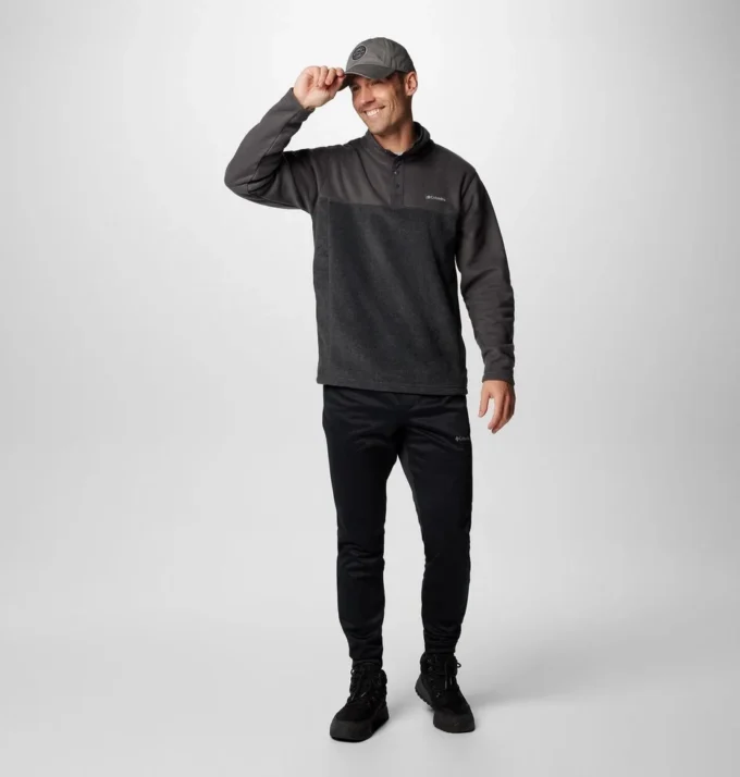 Jersey de lana con medio cierre a presión Steens Mountain™ para hombre