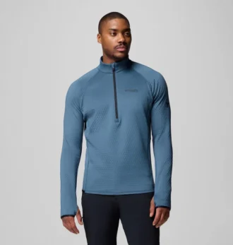 Jersey de media cremallera Crystal Leaf™ Omni-Heat™ Helix para hombre