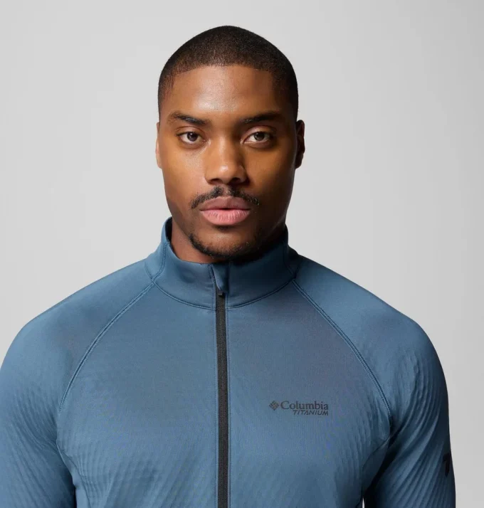 Jersey de media cremallera Crystal Leaf™ Omni-Heat™ Helix para hombre Jersey de media cremallera Crystal Leaf™ Omni-Heat™ Helix para hombre
