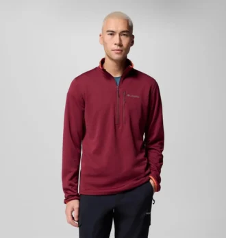 Jersey de medio cremallera Essential Hike™ Grid Fleece para hombre