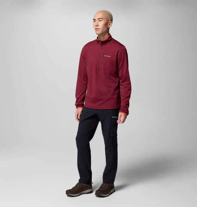 Jersey de medio cremallera Essential Hike™ Grid Fleece para hombre Jersey de medio cremallera Essential Hike™ Grid Fleece para hombre