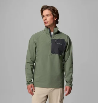 Jersey ligero con media cremallera Hydroforce™ para hombre