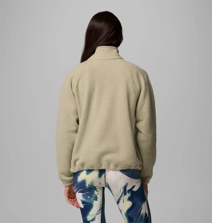 Mujer Jasper Ridge™ Pebbled Fleece Half Snap