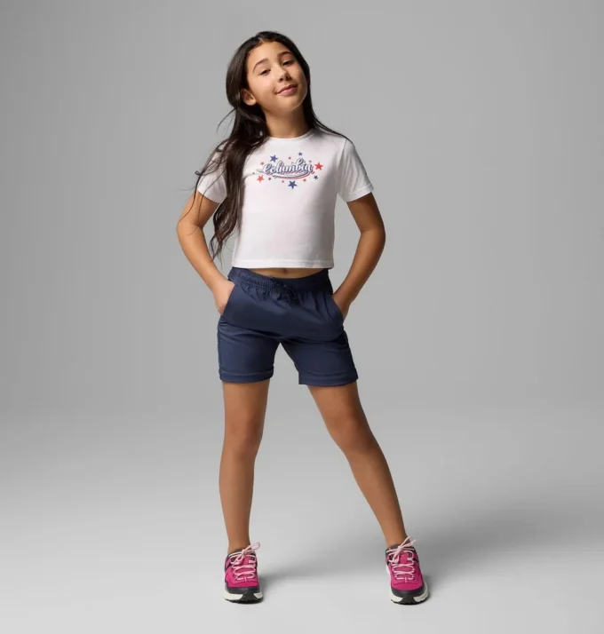 Pantalones convertibles utilitarios Silver Ridge™ para niñas Pantalones convertibles utilitarios Silver Ridge™ para niñas