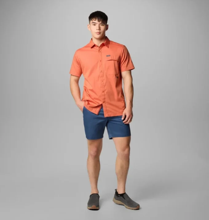 Pantalones cortos de sarga Landroamer™ para hombre Pantalones cortos de sarga Landroamer™ para hombre