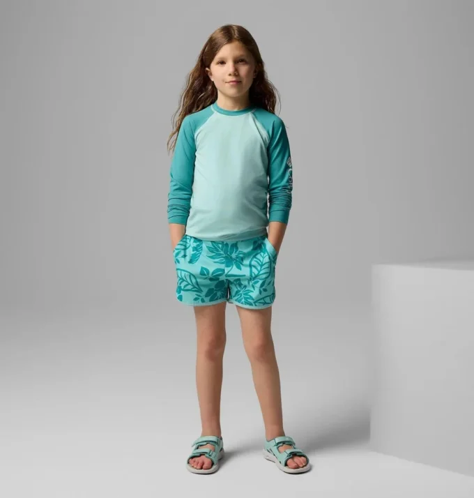 Pantalones cortos de surf Sandy Shores™ para niñas Pantalones cortos de surf Sandy Shores™ para niñas