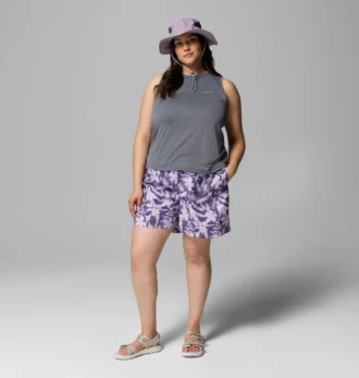 Pantalones cortos estampados Sandy River™ III para mujer – Tallas grandes