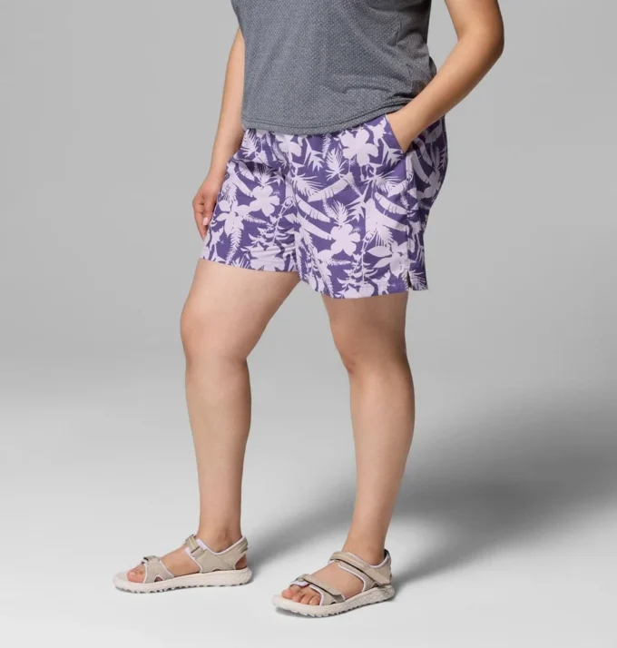 Pantalones cortos estampados Sandy River™ III para mujer – Tallas grandes Pantalones cortos estampados Sandy River™ III para mujer – Tallas grandes
