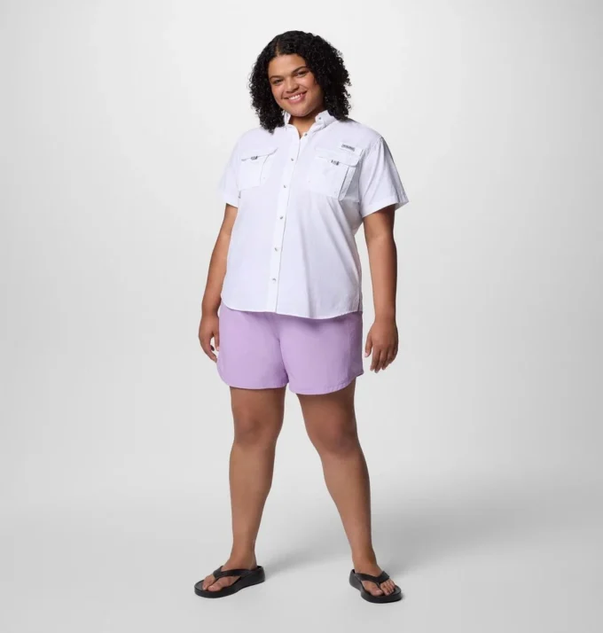 Pantalones cortos sin cremallera PFG Tamiami™ para mujer – Tallas grandes Pantalones cortos sin cremallera PFG Tamiami™ para mujer – Tallas grandes