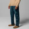 Pantalones de pijama de felpa Minky para hombre