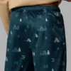 Pantalones de pijama de felpa Minky para hombre