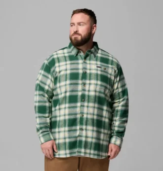 Pitchstone™ Heavyweight Flannel II para hombre – Talla grande