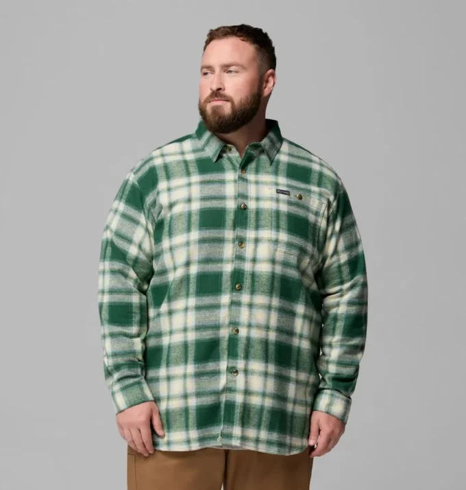 Pitchstone™ Heavyweight Flannel II para hombre – Talla grande