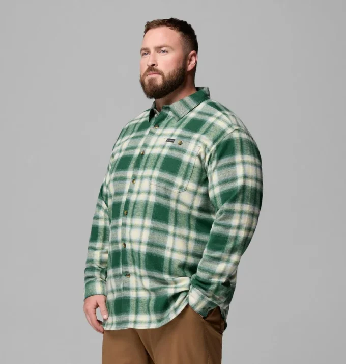 Pitchstone™ Heavyweight Flannel II para hombre – Talla grande