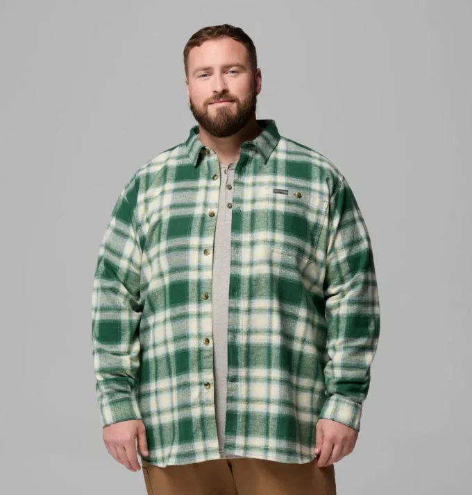 Pitchstone™ Heavyweight Flannel II para hombre – Talla grande