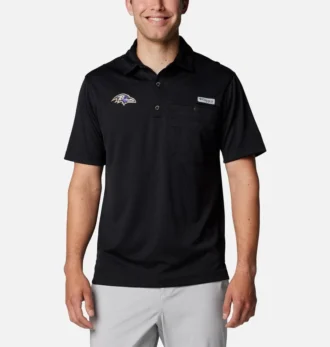 Polo con bolsillo PFG Flycaster para hombre