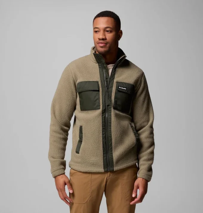 Polo de lana con cremallera completa Juniper Peak™ para hombre Polo de lana con cremallera completa Juniper Peak™ para hombre