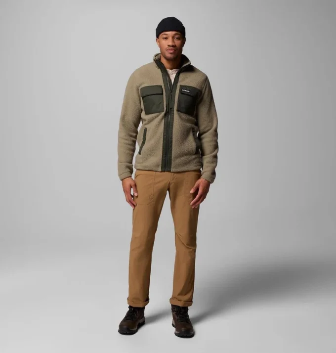 Polo de lana con cremallera completa Juniper Peak™ para hombre Polo de lana con cremallera completa Juniper Peak™ para hombre
