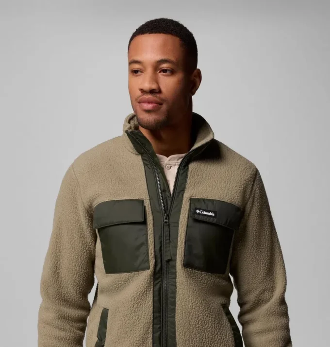 Polo de lana con cremallera completa Juniper Peak™ para hombre Polo de lana con cremallera completa Juniper Peak™ para hombre
